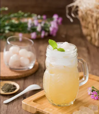 Hình ảnh Trà Xanh - Vải - Nha Đam