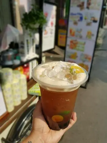 Hình ảnh Hồng trà tắc