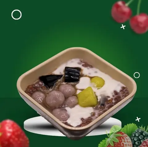 Hình ảnh Chè khoai dẻo - sương sáo - bánh lọt
