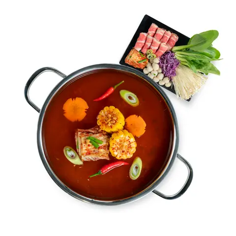 Hình ảnh Lẩu kim chi bò