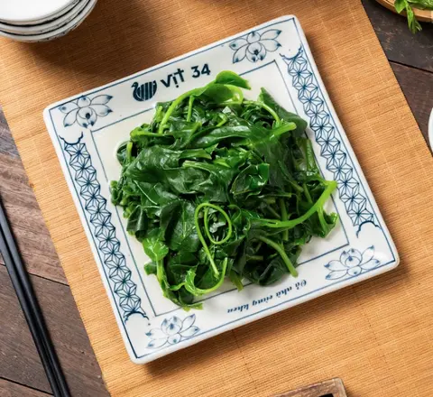 Hình ảnh Rau mùng tơi luộc