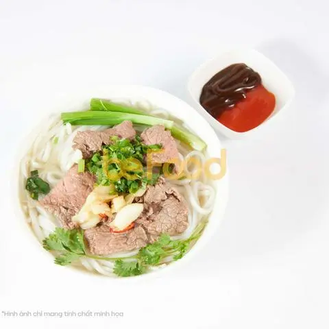 Hình ảnh Phở tái lăn