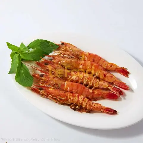 Hình ảnh Tôm nướng mọi