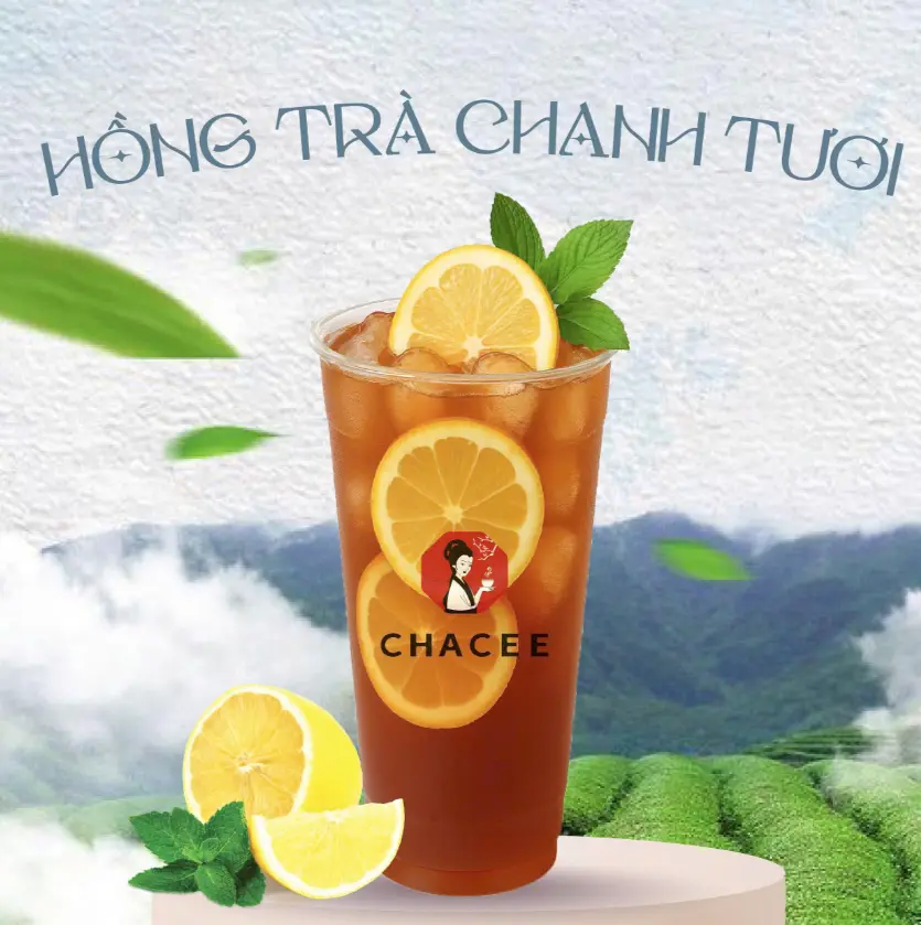 Hình ảnh HỒNG TRÀ CHANH TƯƠI