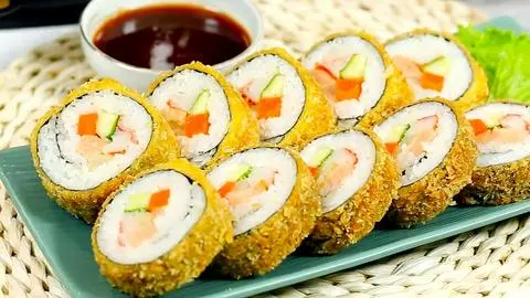 Hình ảnh Kimbap chiên xù