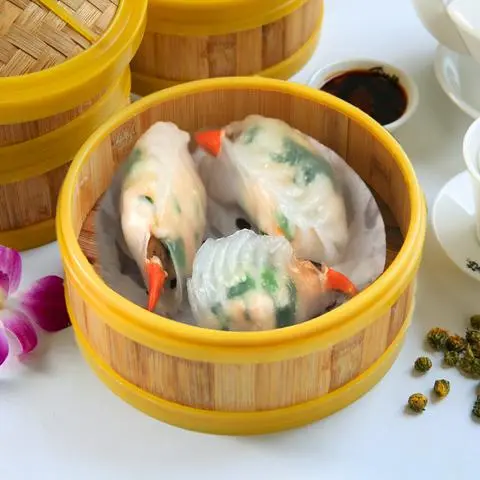 Hình ảnh Há cảo bó xôi càng cua