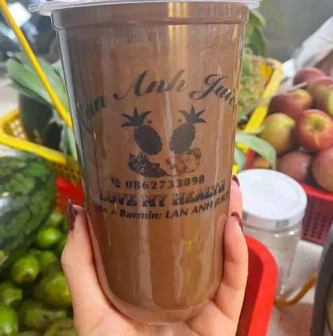 Hình ảnh Chuối socola nóng ly lớn 700ml