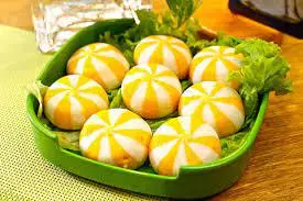 Hình ảnh Bánh bao vàng trứng tôm