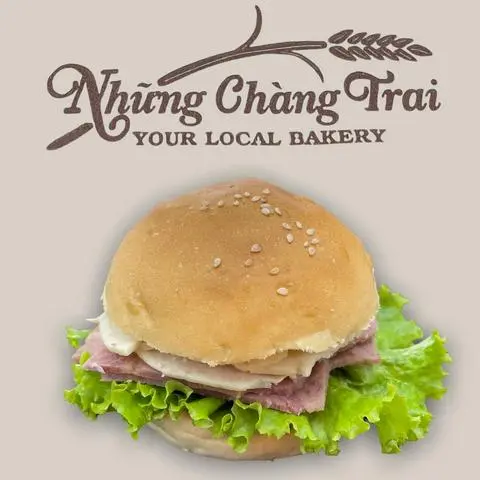 Hình ảnh Hamburger thịt chả