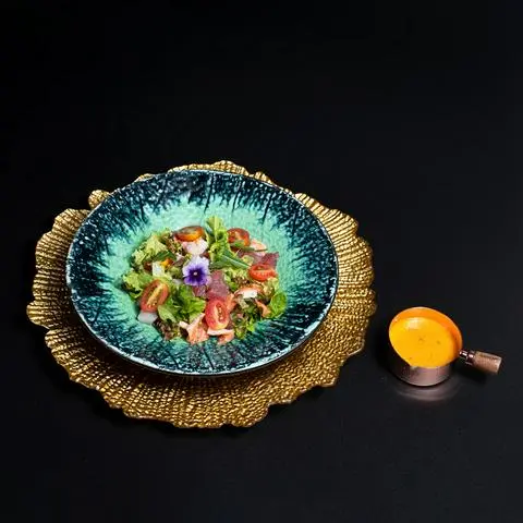 Hình ảnh Sa lát hải sản sốt chanh dây - seafood salad with passion fruit sauce - ot17