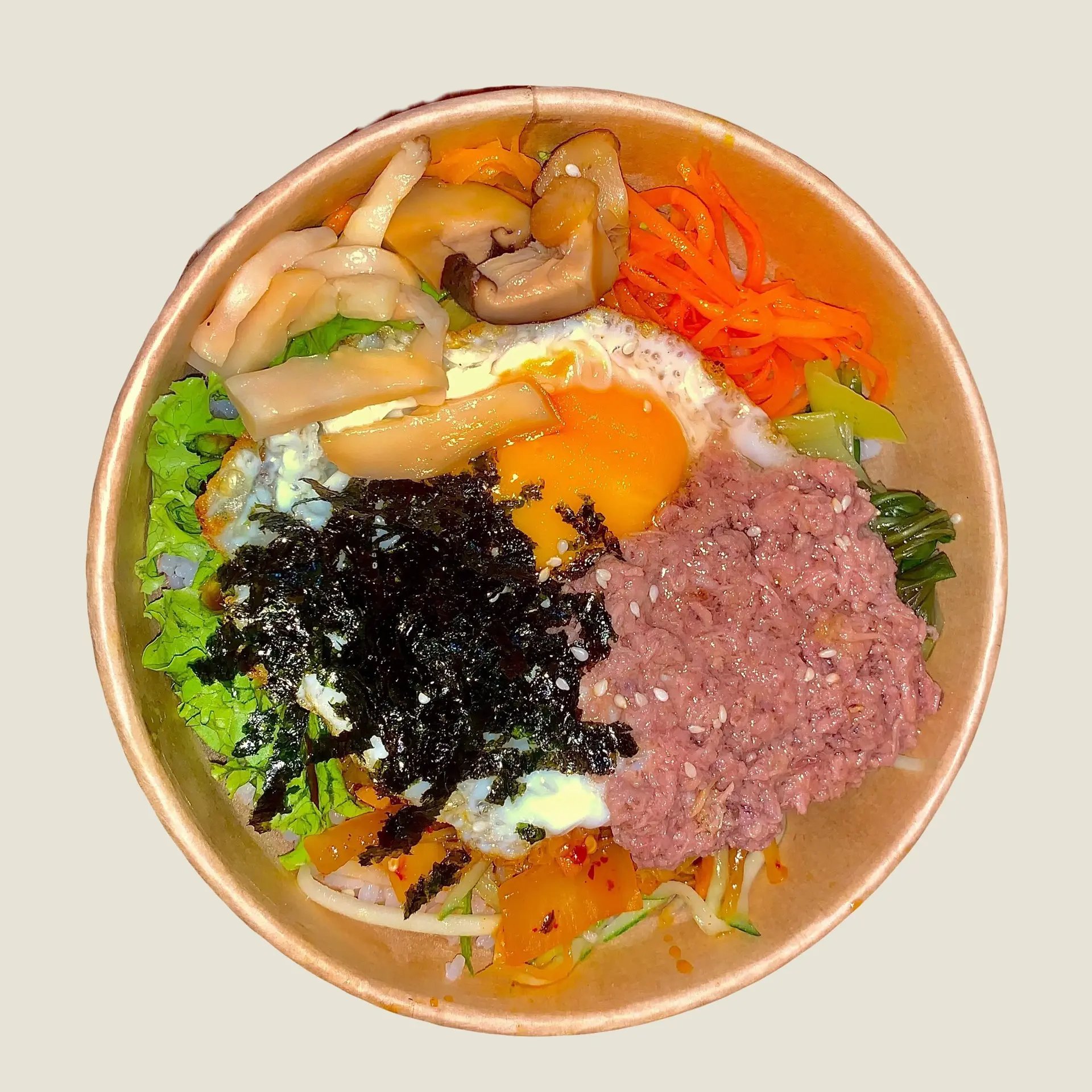 Hình ảnh Cơm trộn cá ngừ