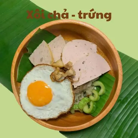Hình ảnh Xôi chả - trứng