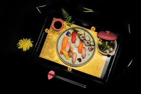 Hình ảnh Set sushi tổng hợp - assorted sushi set - set12