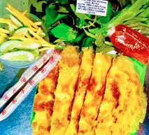 Hình ảnh Bánh Xèo Nhân Tôm  ( 3 Cái)