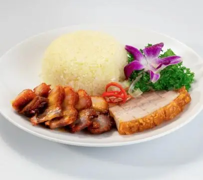Hình ảnh Cơm heo quay xá xíu