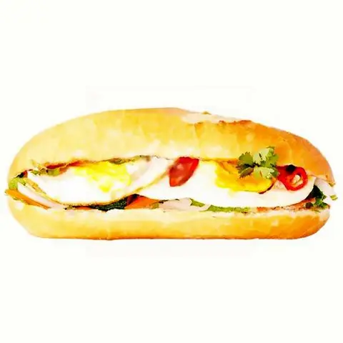 Hình ảnh Bánh mì 1 trứng