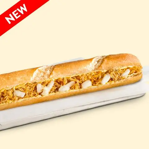 Hình ảnh Bánh mì que chà bông phô mai bơ cay