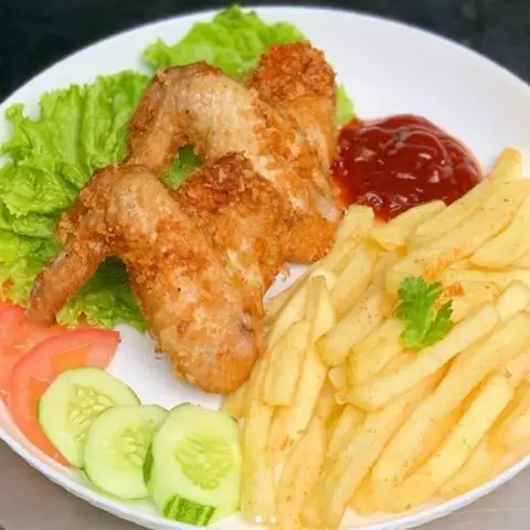 Hình ảnh Cánh gà tẩm bột chiên