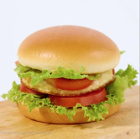 Hình ảnh Hamburger trứng