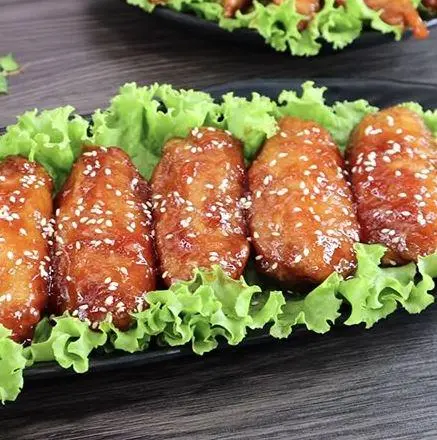 Hình ảnh Gà chiên sốt me