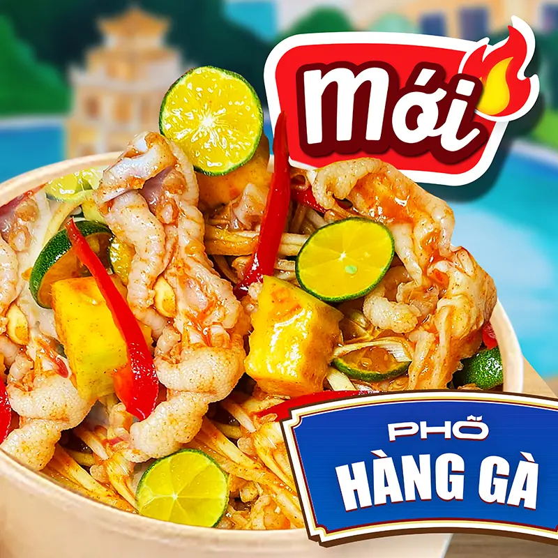 Hình ảnh Chân gà sốt Thái rút xương