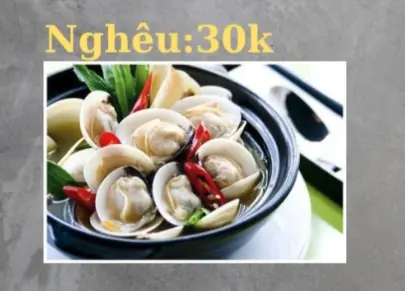 Hình ảnh Nghêu