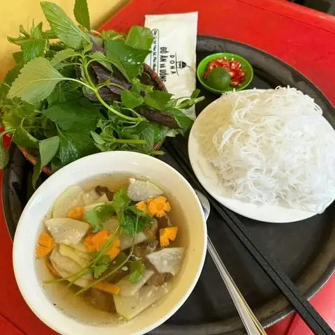 Hình ảnh 1 bún chả đặc biệt - 1 bún chả thường - tặng 1 trà tắc