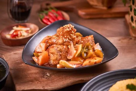 Hình ảnh Sườn xào chua ngọt