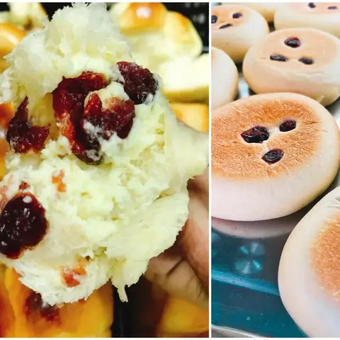 Hình ảnh Bánh mì phô mai việt quất