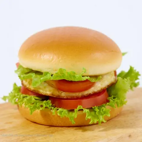 Hình ảnh Hamburger trứng