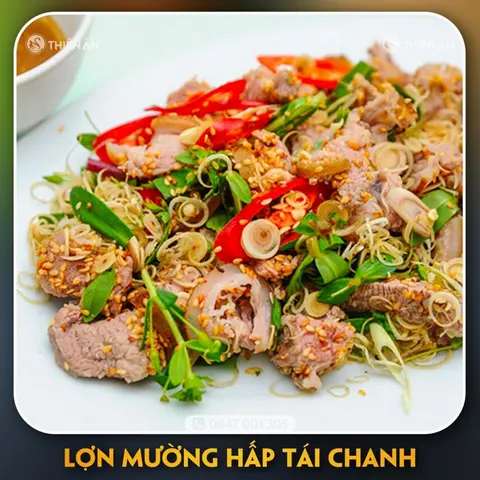 Hình ảnh Lợn mường hấp tái chanh