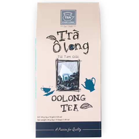 Hình ảnh Trà olong túi tam giác 3g x10 gói