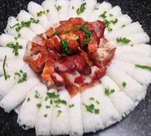 Hình ảnh Bánh hỏi heo quay