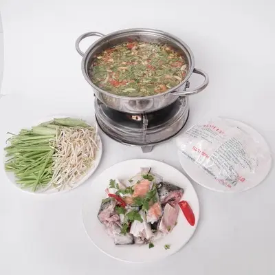 Hình ảnh Lẩu đầu cá hồi