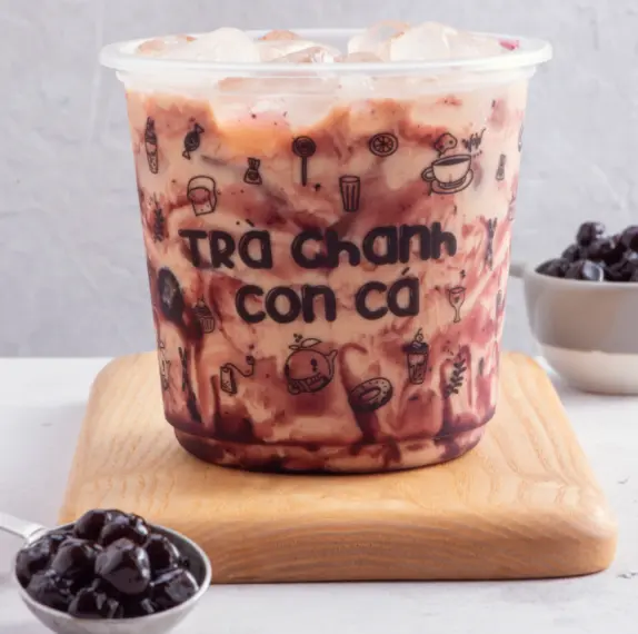 Hình ảnh Trà Sữa Dâu Tây