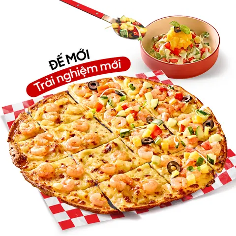 Hình ảnh Pizza Hải Sản Xốt Kem Chanh