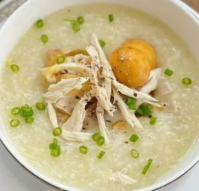 Hình ảnh Cháo gà lòng gà - gỏi