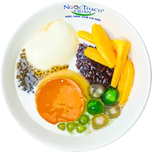 Hình ảnh Sữa chua nếp mít caramen