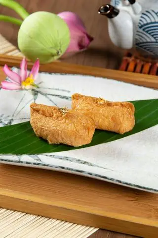 Hình ảnh Tàu hũ ky Nhật chay - vegan inari - ve27