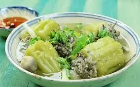 Hình ảnh Cơm canh khổ qua