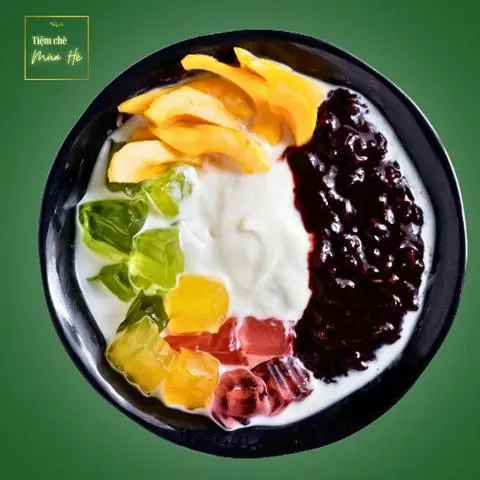 Hình ảnh Sữa chua nếp cẩm mít