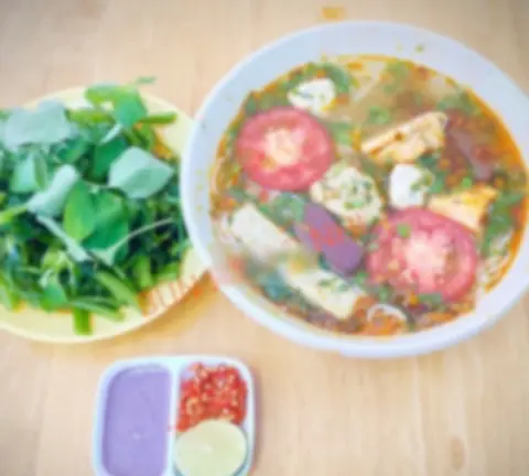 Hình ảnh Canh bún cua