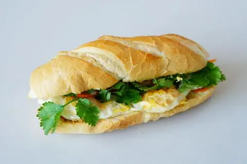 Hình ảnh Bánh mì ốp la