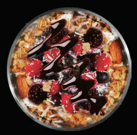 Hình ảnh Choco mixed berries yogurt