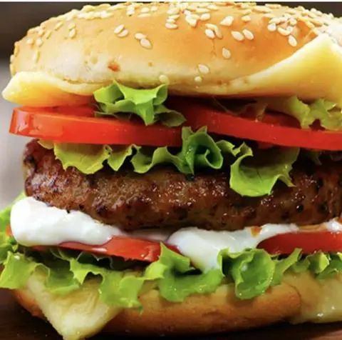 Hình ảnh Hamburger bò
