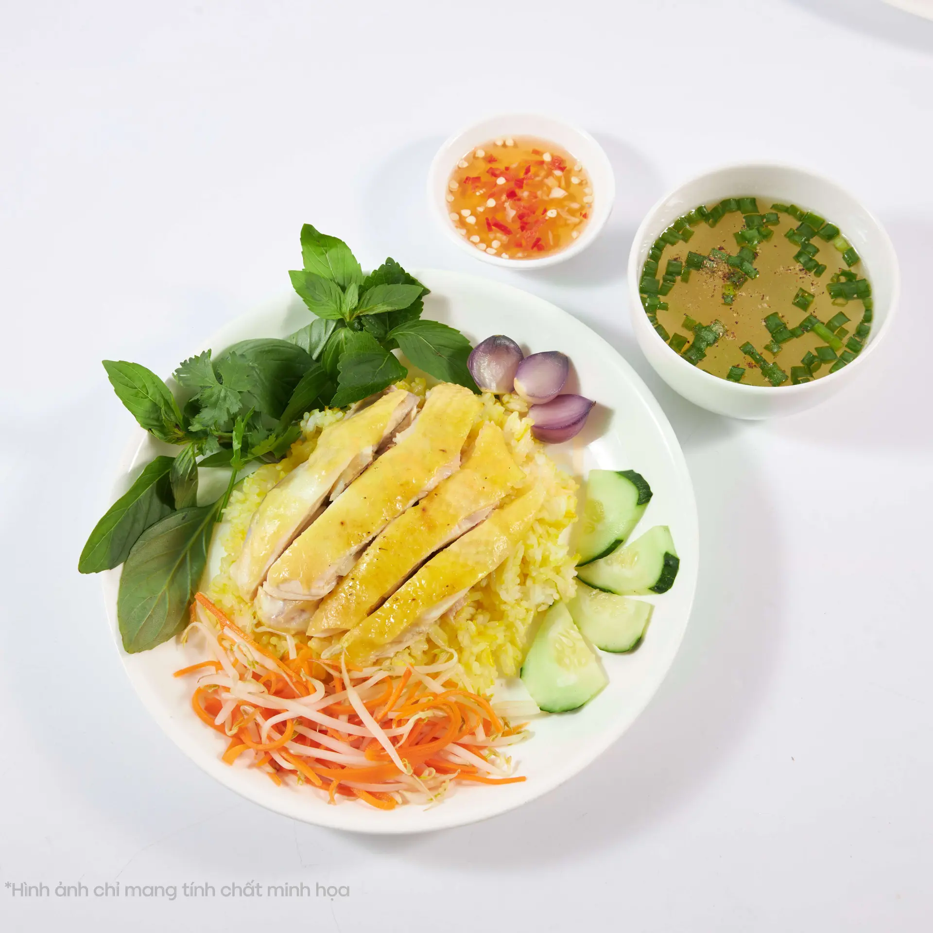 Hình ảnh Cơm gà luộc