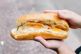 Hình ảnh Bánh mì trứng ốp la