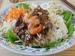 Hình ảnh Bún tôm nướng