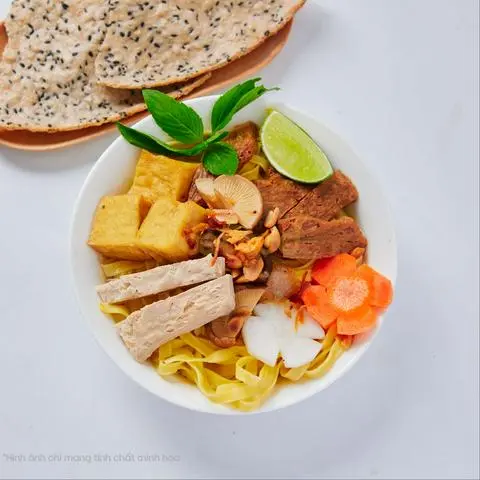 Hình ảnh Mì Quảng chay