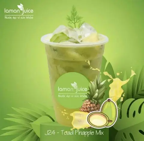 Hình ảnh Nước ép mix thơm cóc - Toad pinapple - J24